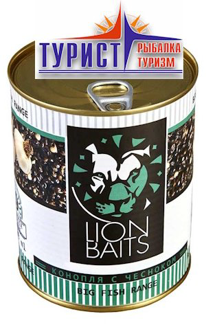 Прикормка Lion Baits Зерновая смесь Конопля чеснок LB-00003 чеснок 0.9 кг купить,NaN