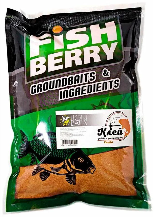 Прикормка Lion Baits Клей добавка для прикормки LBKD-009 Слива 0.5 кг купить,NaN