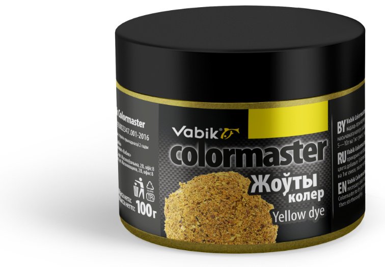 Прикормка Vabik VB-0.1-CM-YEL без аромата 0.1 кг купить,NaN