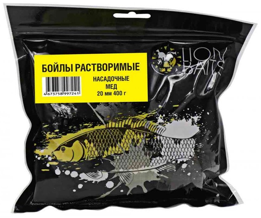 Прикормка Lion Baits LB-005406 мед 0.4 кг купить,NaN