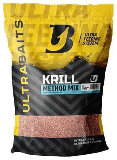 Прикормка ULTRABAITS UB-MM-KR KRILL 1 кг купить,NaN