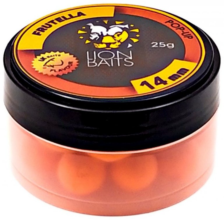 Прикормка Lion Baits Бойлы Pop-Up 14 мм 25 г LB-002946 Frutella 0.025 кг купить,NaN