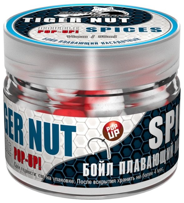 Прикормка Sonik Baits Tiger Nut-spices Fluo Pop-ups 638107 тигровый орех 0.09 кг купить,NaN