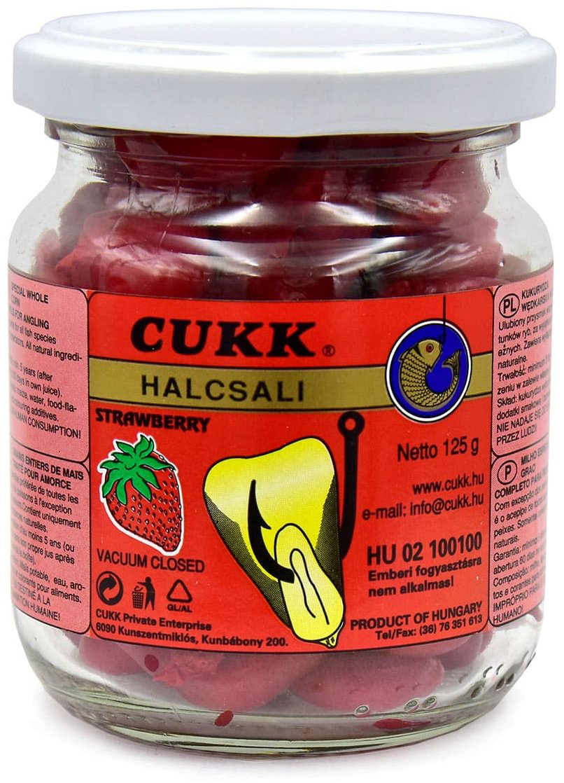 Прикормка Кукуруза Goliat Strawberry (земляничный), красная Strawberry (земляничный) 0.125 кг купить,NaN
