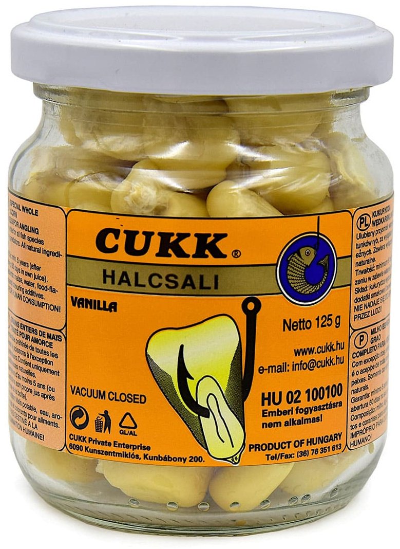 Прикормка Кукуруза Goliat Vanilla (ванильный), натуральный Vanilla (ванильный) 0.125 кг купить,NaN