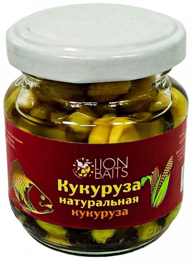 Прикормка Lion Baits LBCS-001 Кукуруза 0.1 кг купить,NaN
