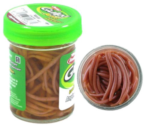 Мягкая приманка Berkley 1140586-GR 60 шт  Natural Angleworm купить,NaN