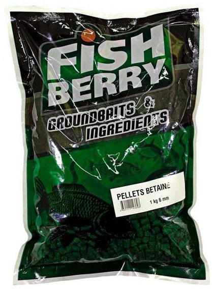 Прикормка Fish Berry Пеллетс гранул. зеленый бетаин 6мм Морепродукты 1 кг купить,NaN