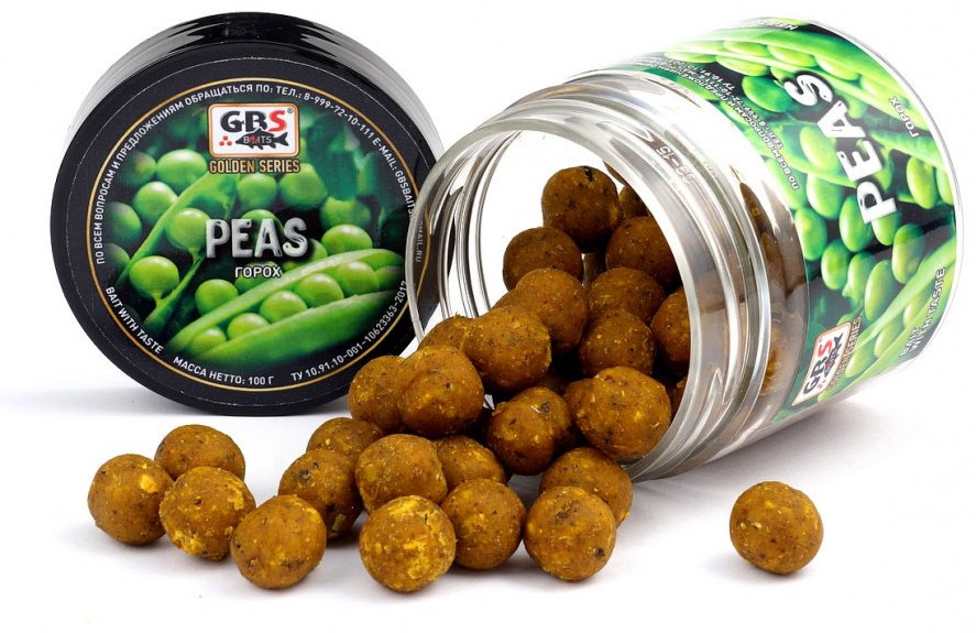 Прикормка GBS GBS-ND-15-01-PEA Горох 0.1 кг купить,NaN