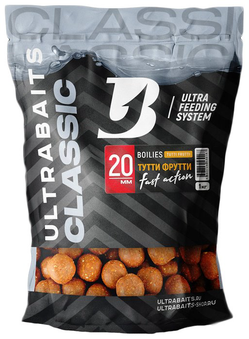 Прикормка ULTRABAITS BPU017T прикормочные 20мм Тутти-фрутти 1 кг - ForteMarket Прикормка ULTRABAITS BPU017T прикормочные 20мм Тутти-фрутти 1 кг купить,NaN