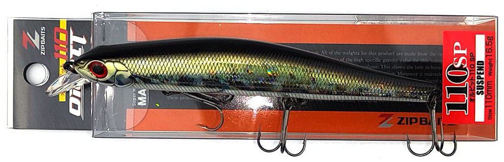 Воблер ZipBaits Orbit 110 SP-SR, 1 шт 110 мм Silver Shad купить,NaN