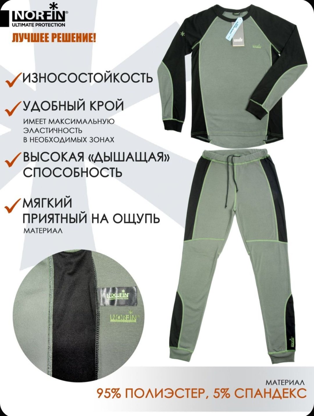 Костюм NORFIN COMFORT LINE GRAY XXXL XXXL купить,NaN