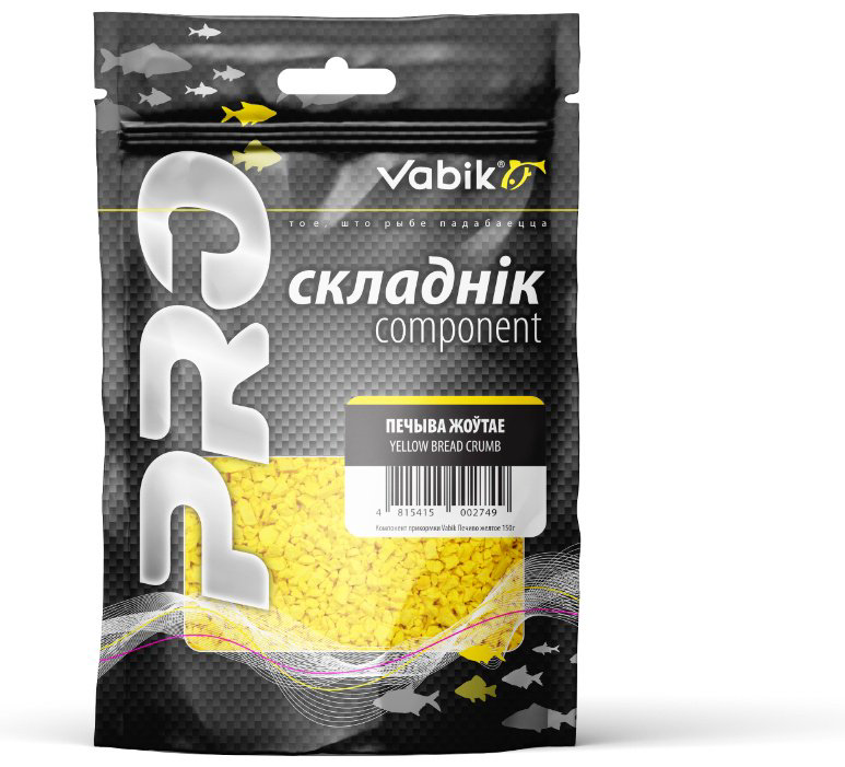 Прикормка Vabik VB-150-PE-YEL Печево желтое 0.15 кг купить,NaN