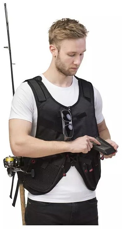 Rapala жилет Urban RUVP черный купить,NaN