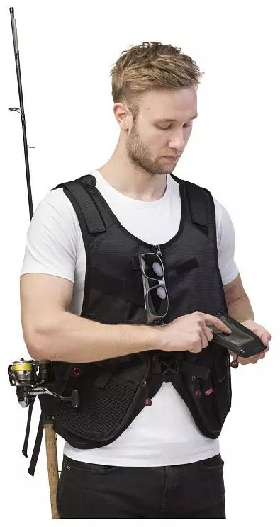 Rapala жилет Urban RUVP черный купить,NaN