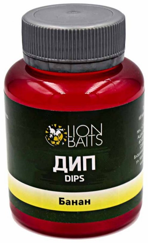 Прикормка Lion Baits Дип Impact Boile Dip LBD-11 Banana Este 0.13 кг купить,NaN