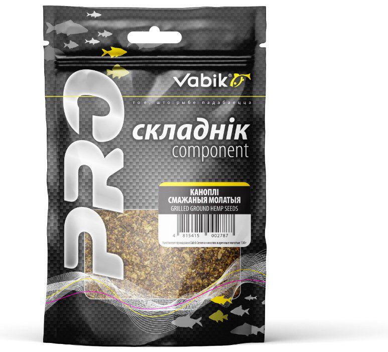 Прикормка Vabik VB-150-HMP-ROST Семена конопли жаренные 0.15 кг купить,NaN