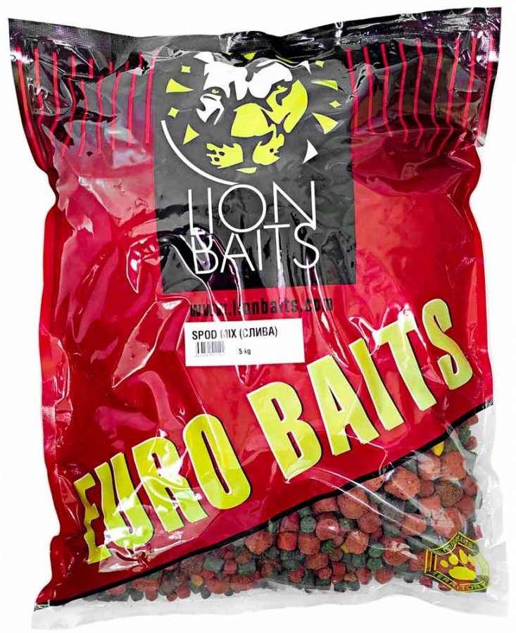 Прикормка Lion Baits Spod Mix SM-005 Слива 5 кг