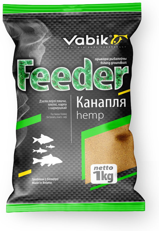Прикормка Vabik VB-1-FDR-HMP Конопля 1 кг купить,NaN