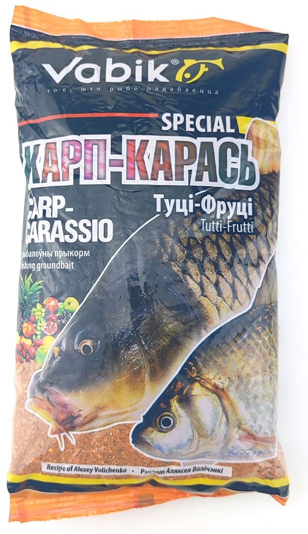 Прикормка Vabik Special 1кг. Карп Карась Тутти-Фрутти Карп Карась Тутти-Фрутти 1 кг купить,NaN