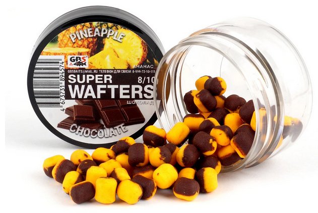 Прикормка GBS Baits GBS-WF-8x10-AN-CH Ананас Шоколад 0.067 кг купить,NaN