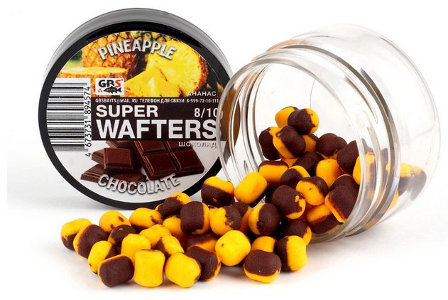 Прикормка GBS Baits GBS-WF-8x10-AN-CH Ананас Шоколад 0.067 кг купить,NaN