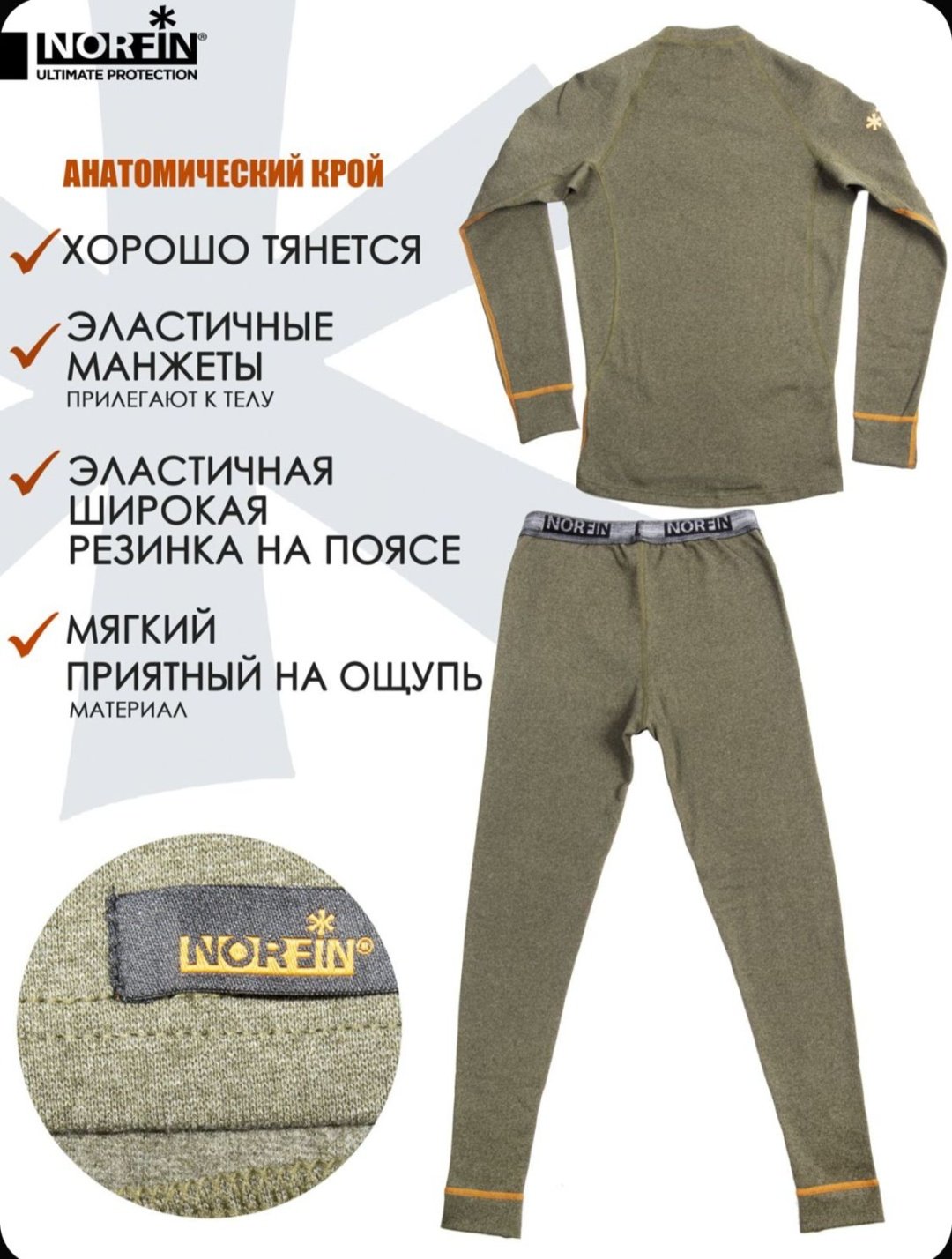 Костюм NORFIN ATLANTIC CLASSIC PRO 3083001-S S