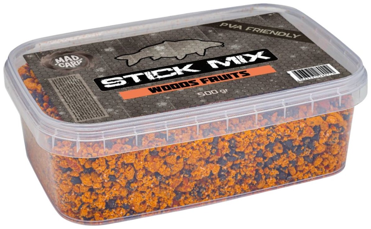 Прикормка Mad Carp Baits ПВА стик-микс MDCPVAWF Woods Fruits 0.5 кг купить,NaN