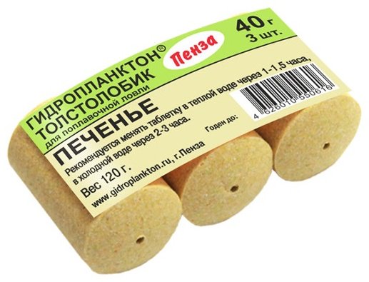 Прикормка PLK-40-COO Печенье 0.4 кг купить,NaN