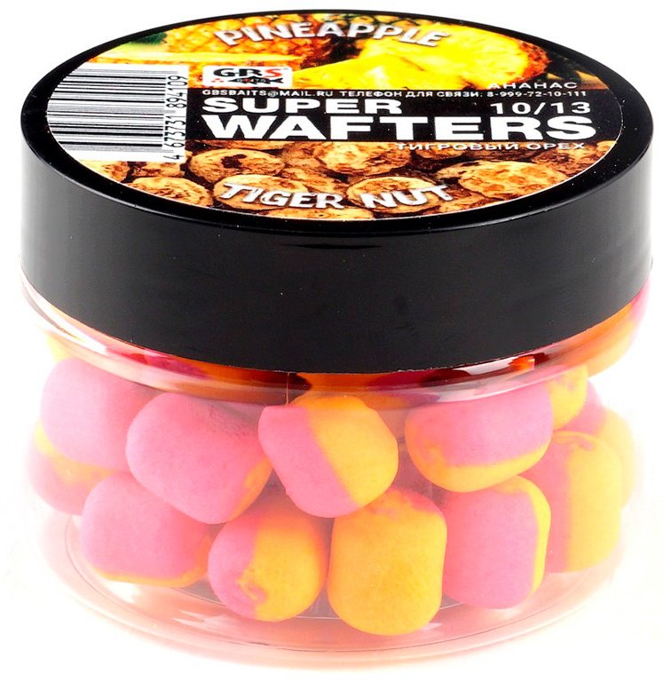 Прикормка GBS Baits GBS-WF-10x13-AN-TG-NUT Ананас Тигровый орех 0.067 кг купить,NaN