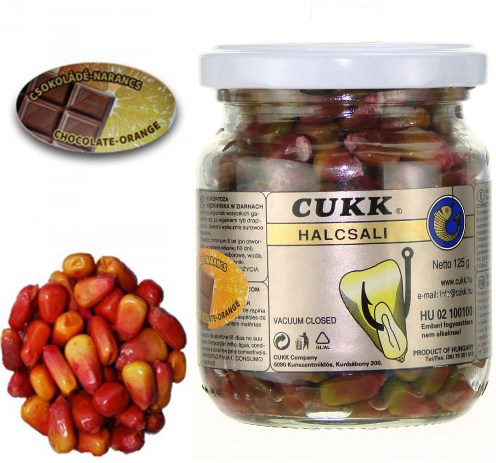 Прикормка CUKK 0193 шоколад и апельсин 0.125 кг