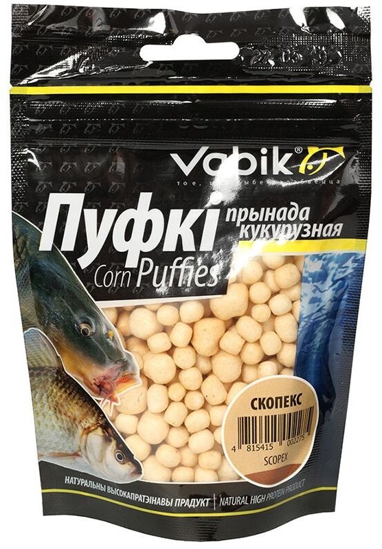 Прикормка Vabik Насадка Corn Puffies8 Скопекс 0.02 кг купить,NaN