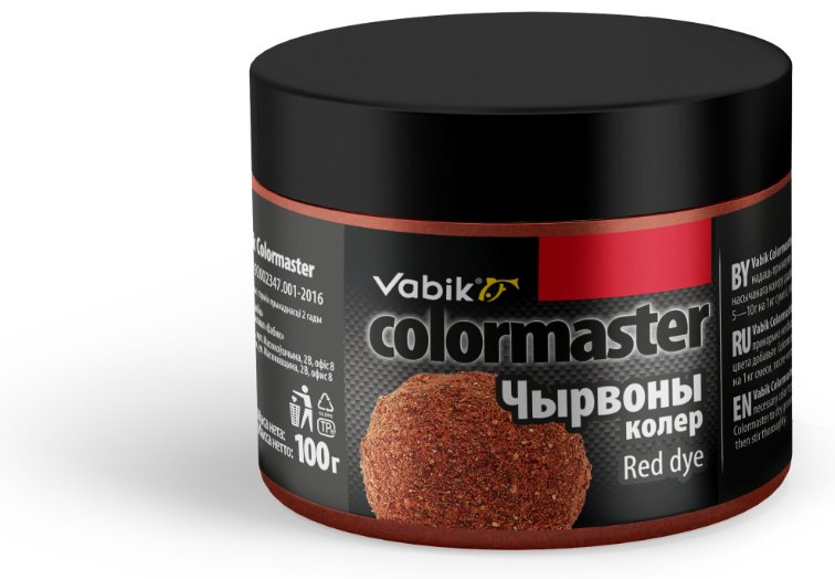 Прикормка Vabik VB-0.1-CM-RED без аромата 0.1 кг купить,NaN