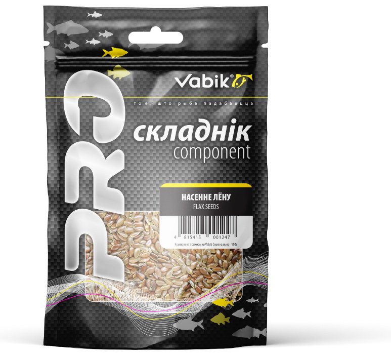 Прикормка Vabik VB-150-FL-S Семена льна 0.15 кг
