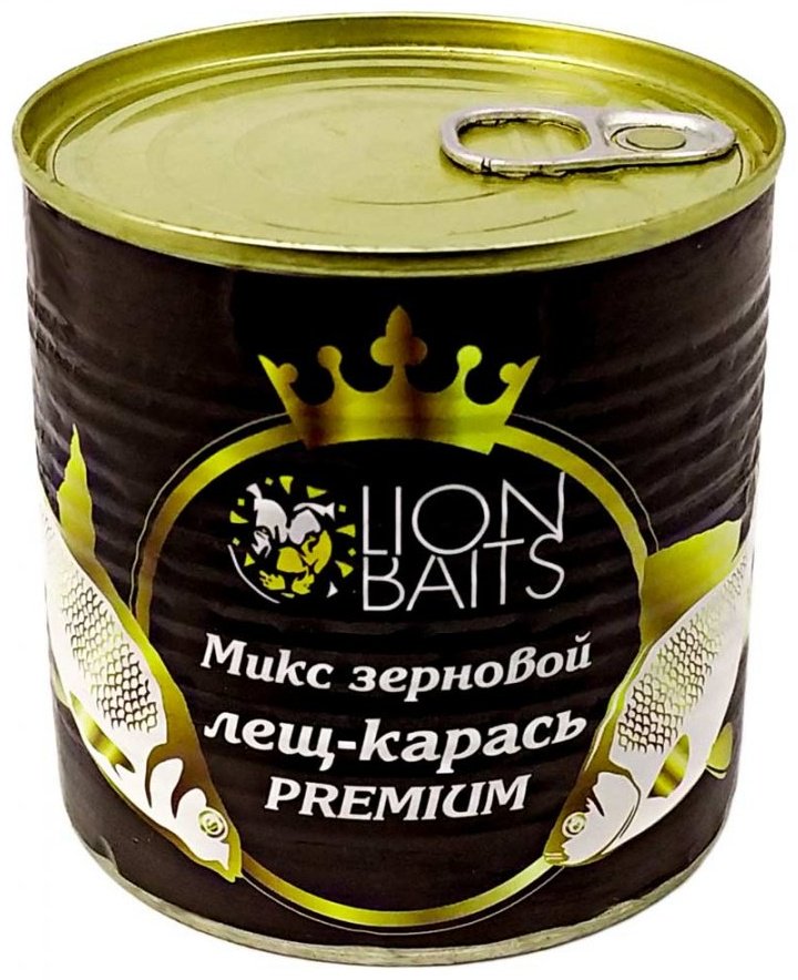 Прикормка Lion Baits Зерновая смесь Лещ-карась LB-00029 натуральный 0.4 кг купить,NaN