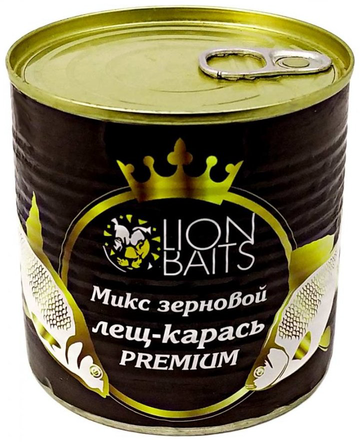 Прикормка Lion Baits Зерновая смесь Лещ-карась LB-00029 натуральный 0.4 кг купить,NaN