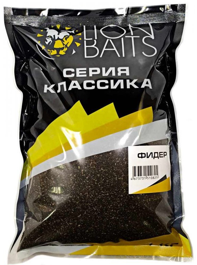 Прикормка Lion Baits LBCK-001 Фидер 1 кг купить,NaN