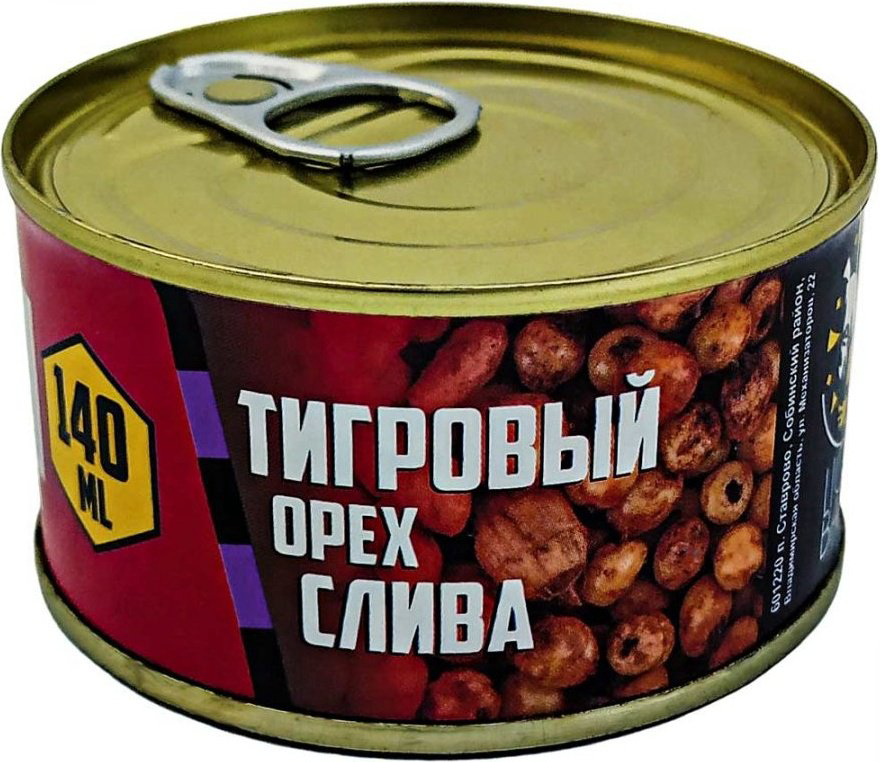 Прикормка Lion Baits Тигровый орех консервированный LB-000022 cлива 0.14 кг
