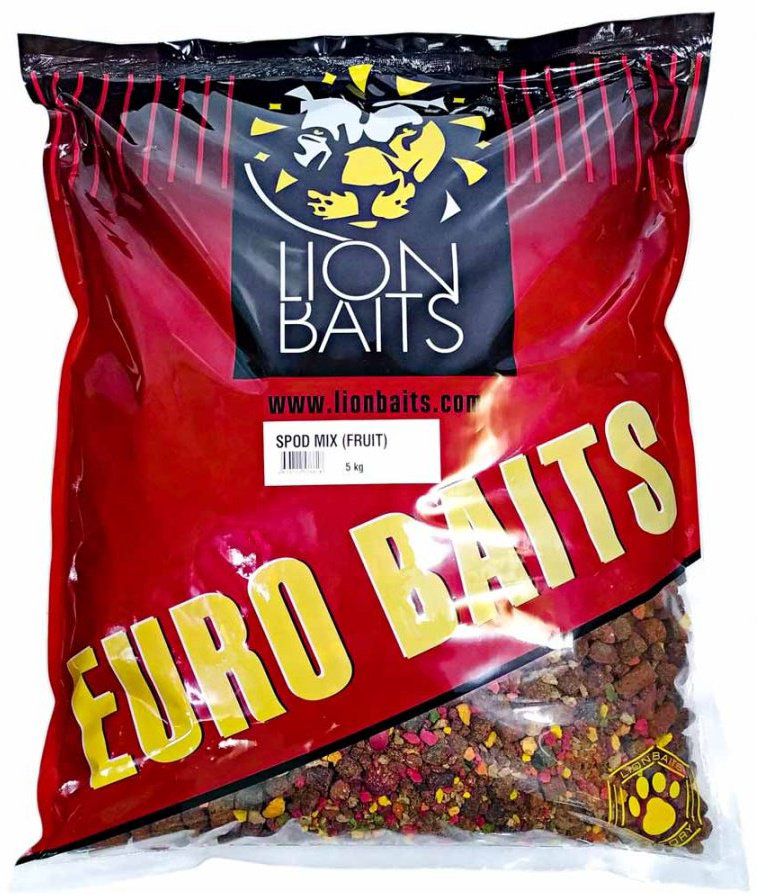 Прикормка Lion Baits Spod Mix SM-002 Fruit Фрукты 5 кг