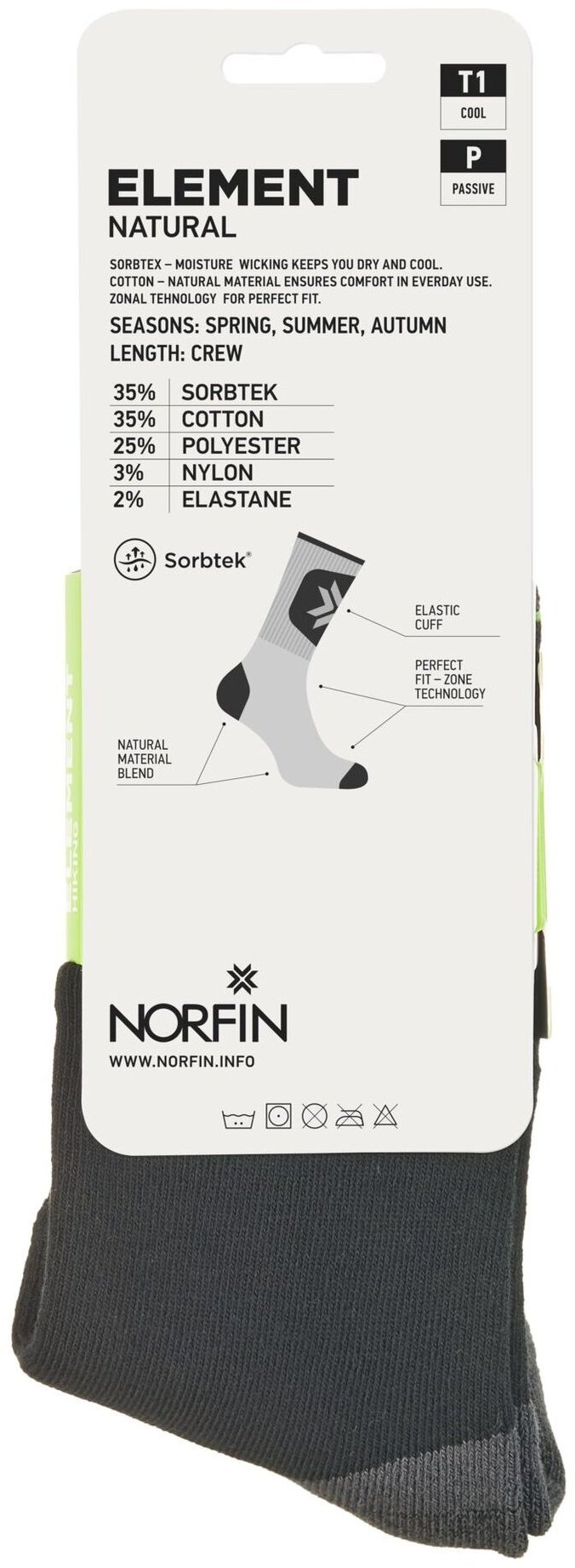 Носки NORFIN 304716-04XL XL