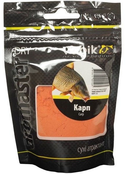 Прикормка Vabik Аттрактант Aromaster-Dry3 Карп 0.1 кг