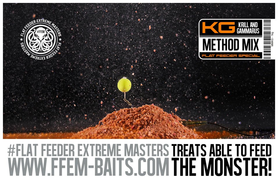Прикормка FFEM MMKG-1 Методная прикормка FFEM Method Mix Krill and Gammarus 1 кг купить,NaN