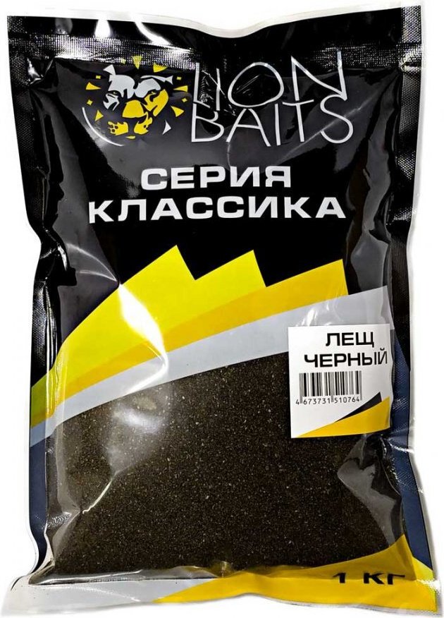 Прикормка Lion Baits LBCK-003 Лещ черный 1 кг