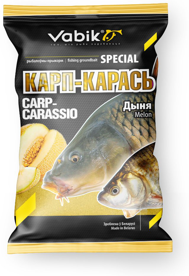 Прикормка Vabik VB-1-SPC-CR-KR-ML Карп-карась дыня 1 кг