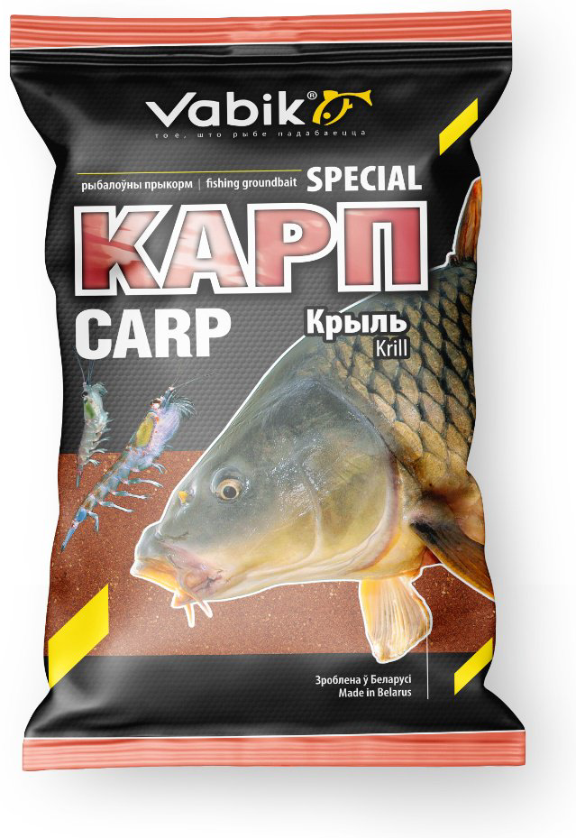 Прикормка Vabik VB-1-SPC-CR-KRL Карп криль 1 кг