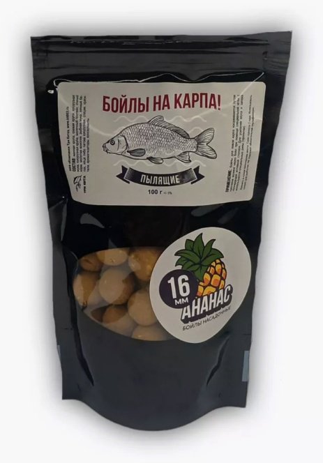 Прикормка ТРИ КИТА GBS-PC-16-0.1-AN Ананас 0.1 кг купить,NaN