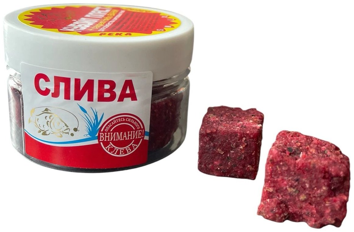 Прикормка 90629 Кубойл пласт.+ секрет дяди Вани слива 0.07 кг
