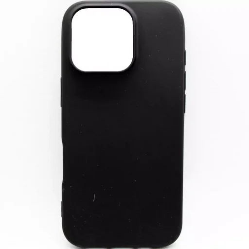 Чехол для iPhone 16 Pro A-Case silicone black