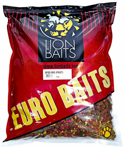 Прикормка Lion Baits Spod Mix SM-002 Fruit Фрукты 5 кг