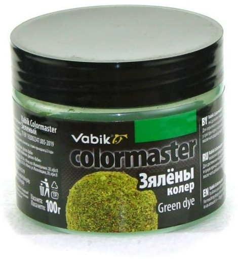 Прикормка Vabik 002251 Зеленый 0.1 кг